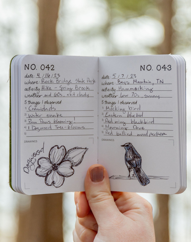 One Hundred Nature Studies Journal, 1 of 4