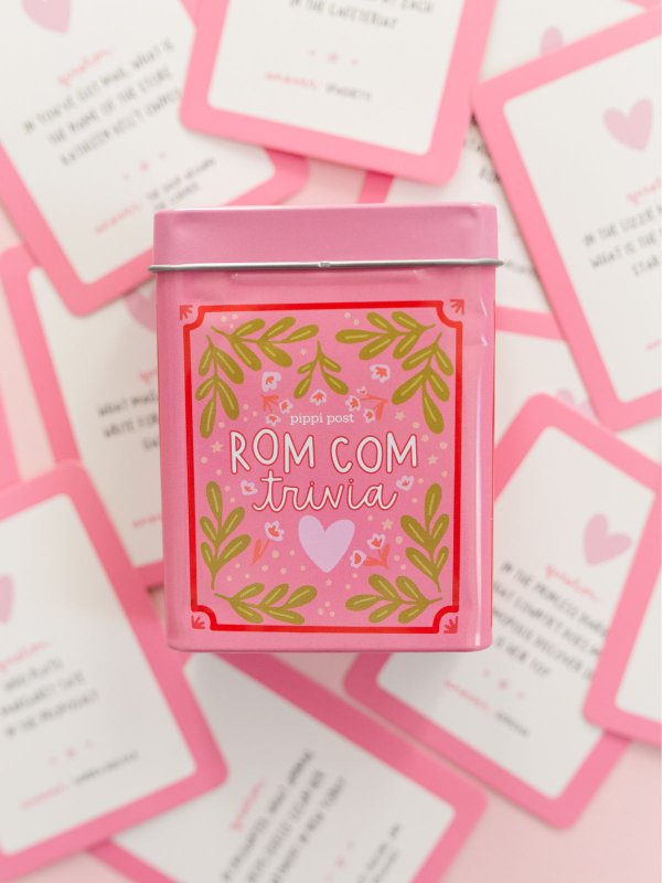 Rom Com Trivia Game - Deck of Cards + Storage Tin, 3 of 7