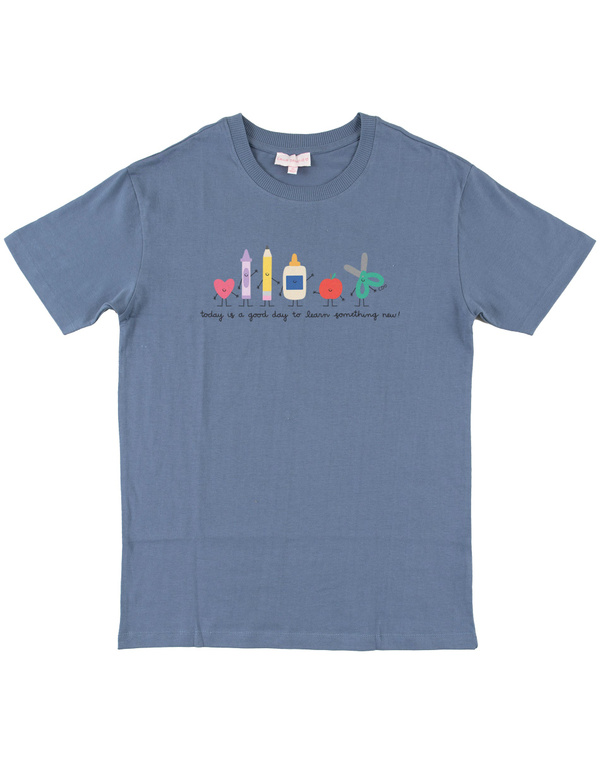 Good Day To Learn - Callie Tee - Infinity Blue, 2 of 2