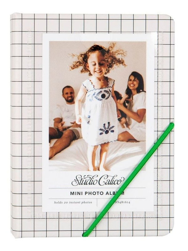 Black Grid Mini Photo Album, 1 of 3
