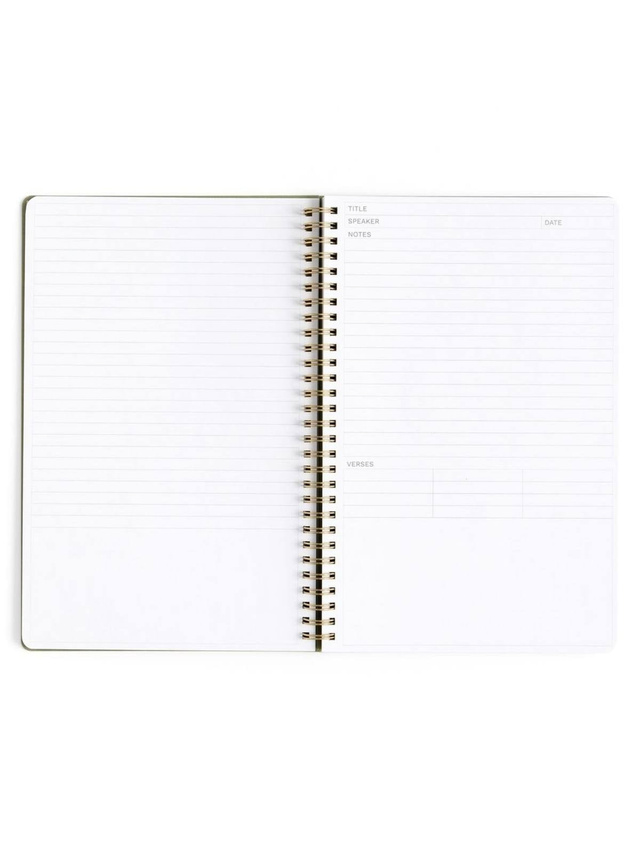 Notebook - Olive with Maps, 4 of 9
