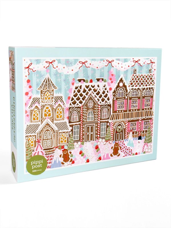 Gingerbread Village - 500 Piece Christmas Jigsaw Puzzle, 1 of 6