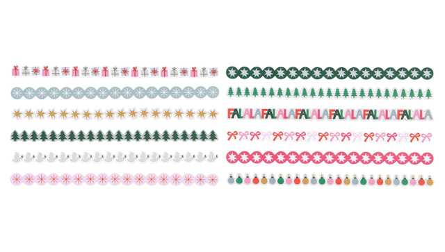 December Daily® 2026 Cardstock Borders, 1 of 3
