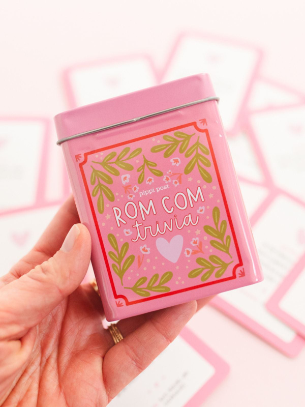 Rom Com Trivia Game - Deck of Cards + Storage Tin, 1 of 7