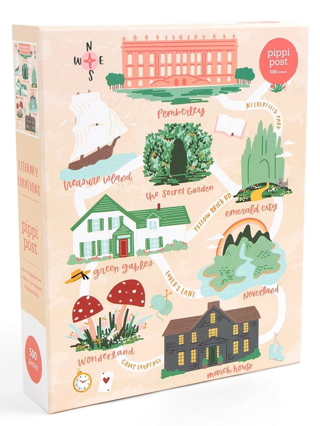 Literary Locations - 500 Piece Jigsaw Puzzle, 1 of 7