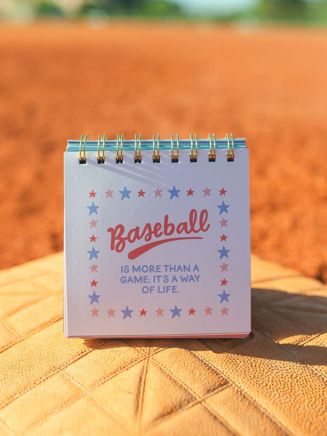52 Weeks of Baseball Quotes Flip Desk Calendar, 3 of 4