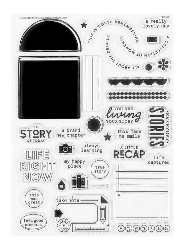 Stamp Set : 6×8 The Story of Today, 1 of 3