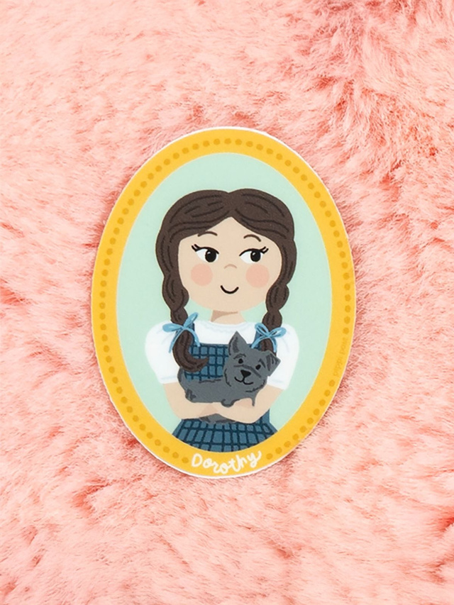 Wizard of Oz Dorothy Portrait Decal Sticker, 2 of 3
