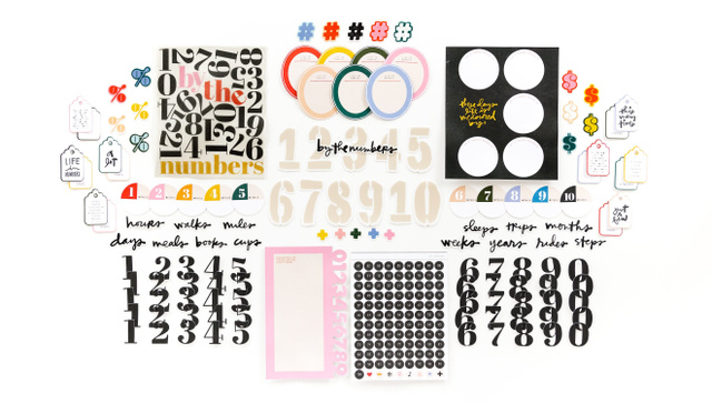 Week In The Life™ 2025 By The Numbers Kit, 1 of 9