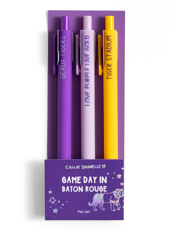 Baton Rouge Football Game Day Pen Set, 1 of 4