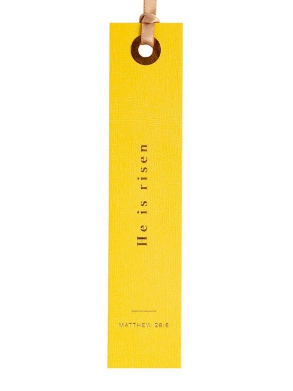 He Is Risen Scripture Bookmark, 2 of 2