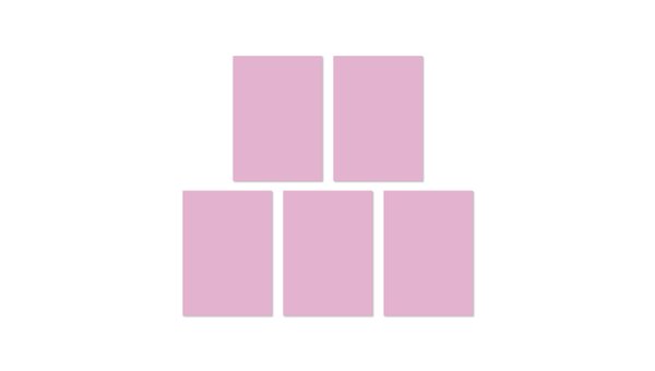 Color Collective 5×7 Cardstock Sticker Paper - Pinkity , 1 of 1