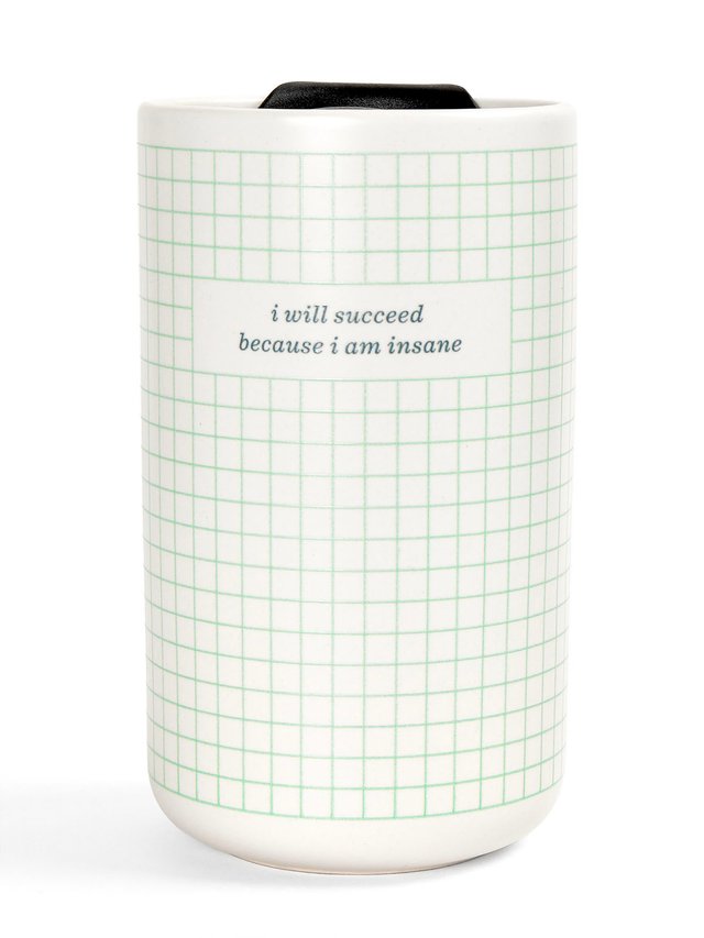 I Will Succeed 18oz Travel Ceramic Coffee Mug, 1 of 1