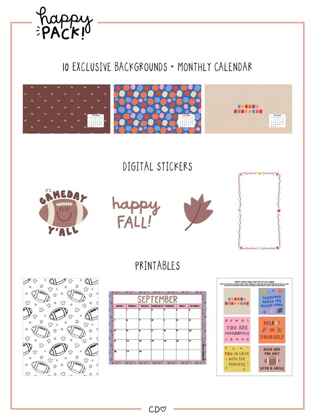 September 2025 Happy Pack, 1 of 6
