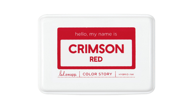 Color Story Hybrid Ink - Crimson Red, 1 of 2