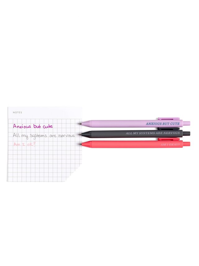 The All The Worries Gel Pen Set, 3 of 3