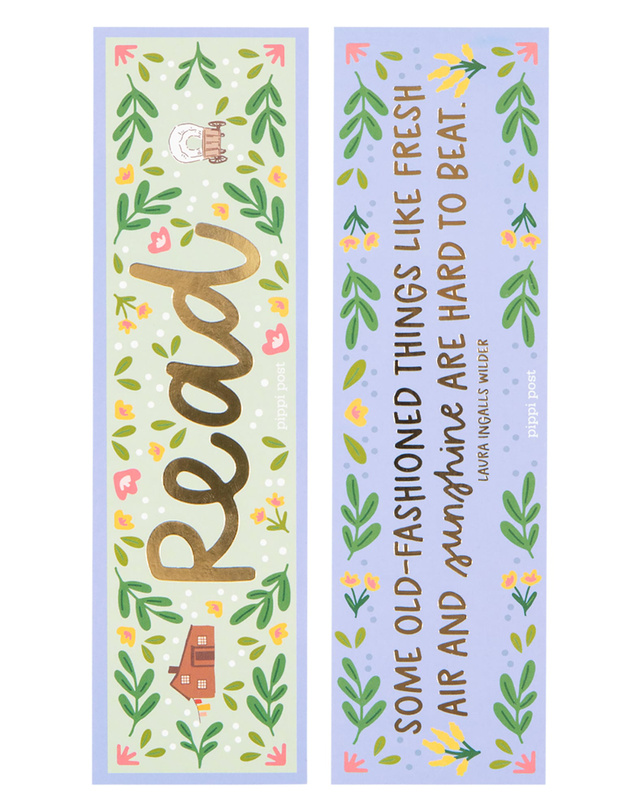 Read Little House on the Prairie Gold Foil Bookmark Set, 3 of 3