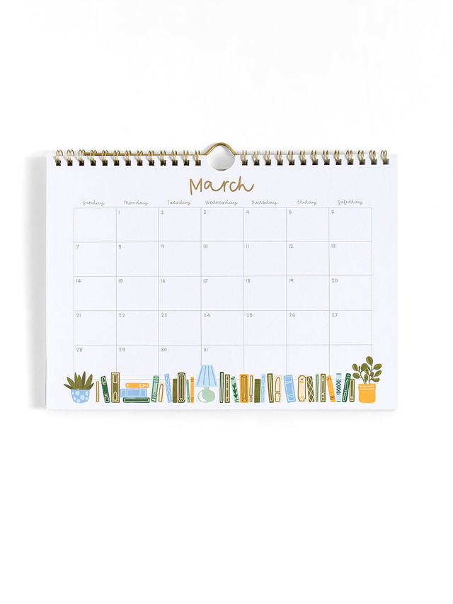 Book Lover's 2027 Spiral Hanging Wall Calendar, 7 of 10