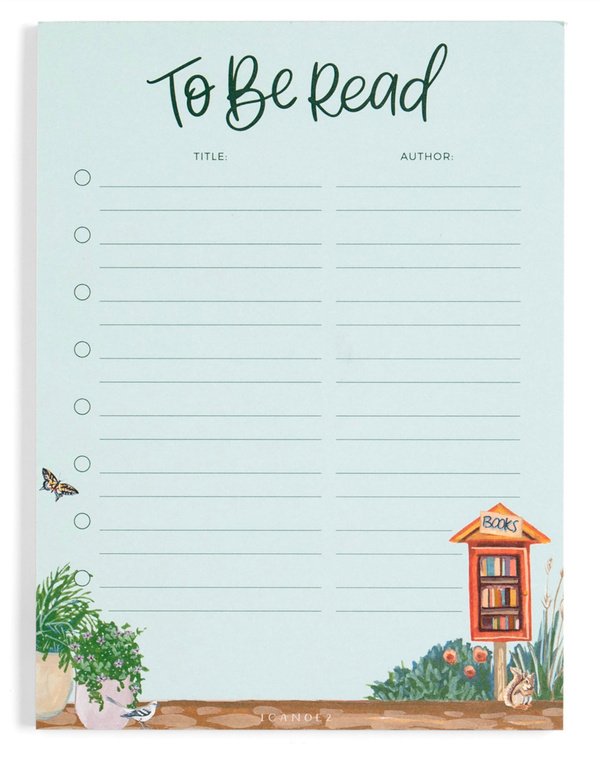 To Be Read Notepad, 2 of 2