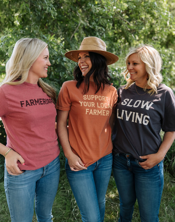 Support Your Local Farmer Tee - Yam, 3 of 4