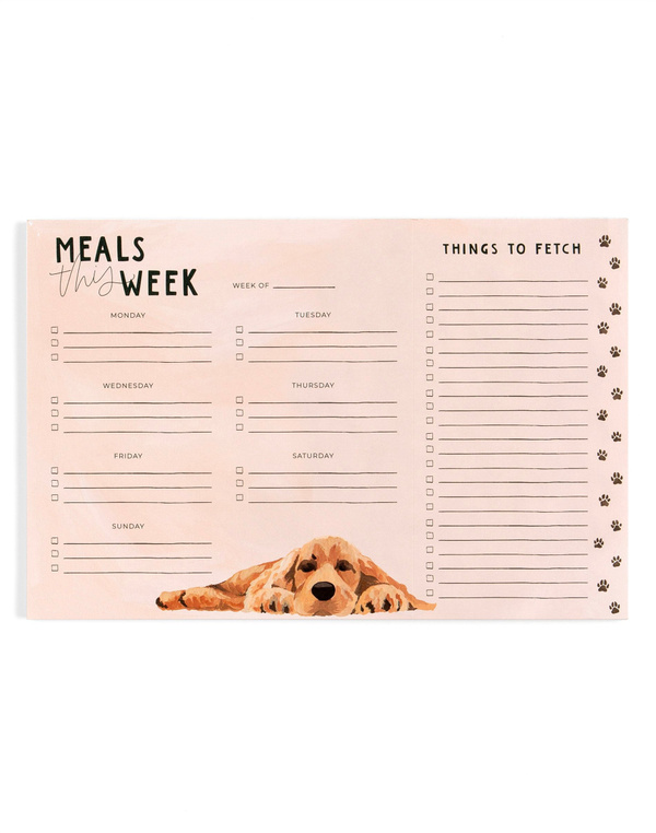 Things to Fetch Dogs Menu Market Notepad, 2 of 2