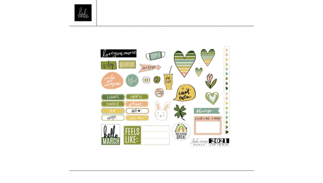 Stop The Blur March 2021 Digital Printable, 1 of 1