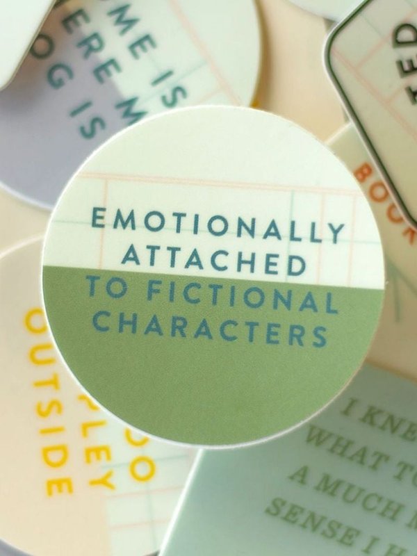 Emotionally Attached Decal Sticker, 2 of 2