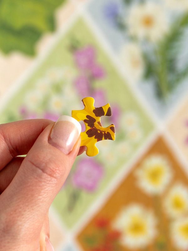 Vintage Blooms - 1,000 Piece Floral Jigsaw Puzzle, 3 of 9