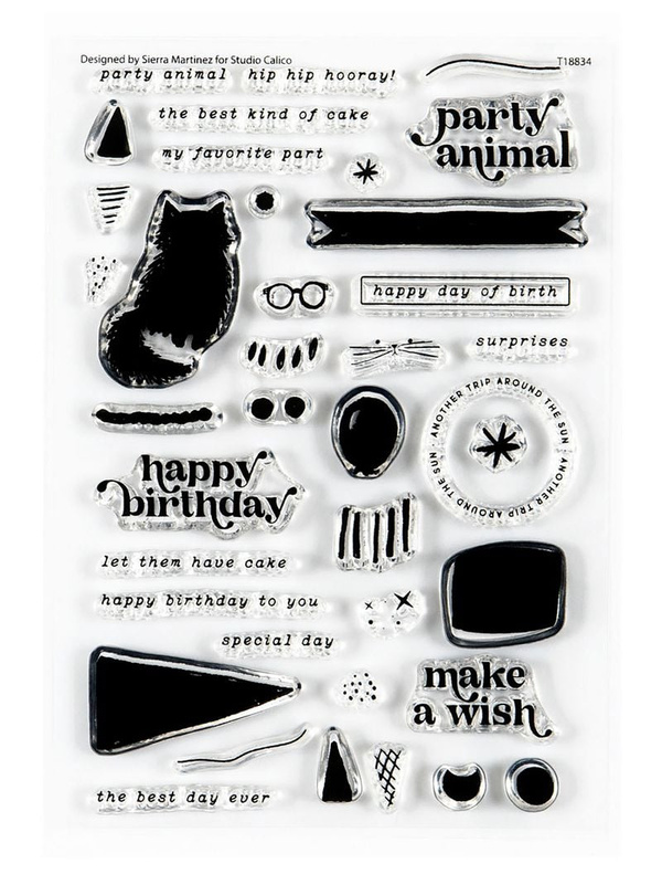 Stamp Set : 4×6 Party Animal by Sierra Martinez, 1 of 3