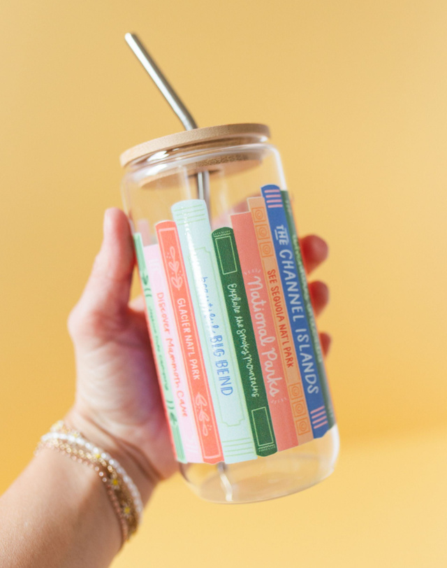 National Parks Books Glass Can, 4 of 7