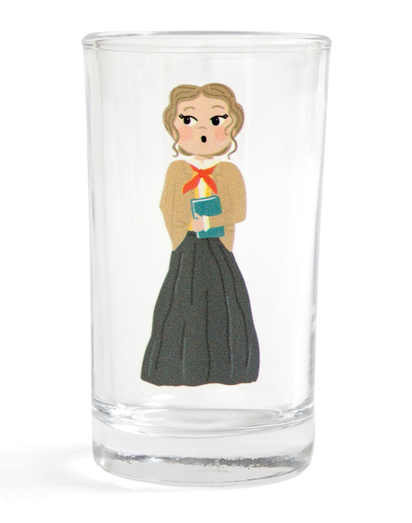Little Women Jo March Mini Juice Glass , 2 of 2