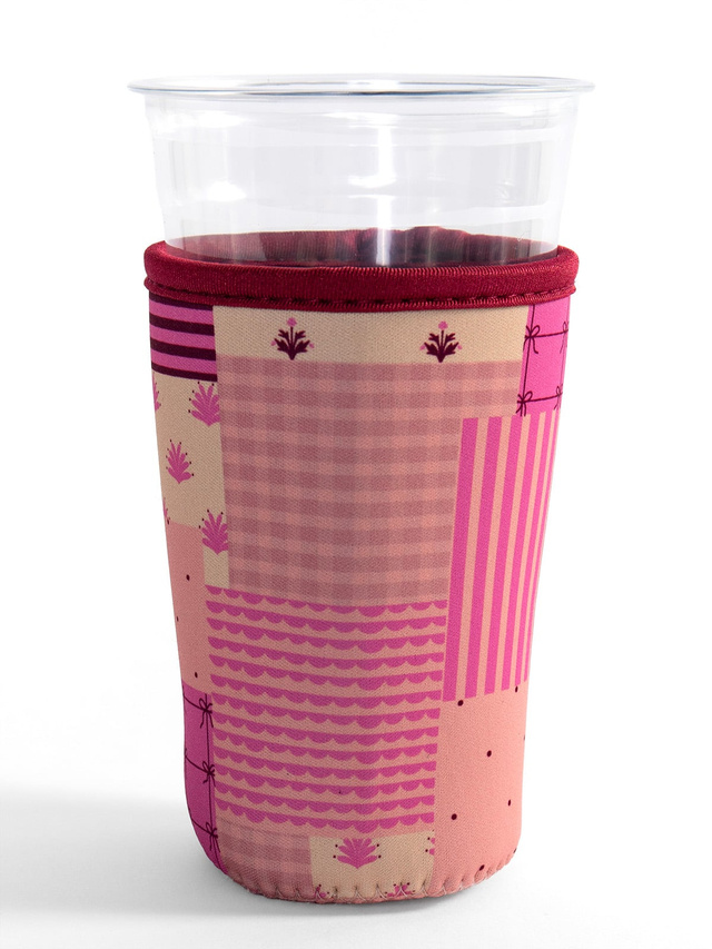 Quilted Patchwork Drink Sleeve, 2 of 5