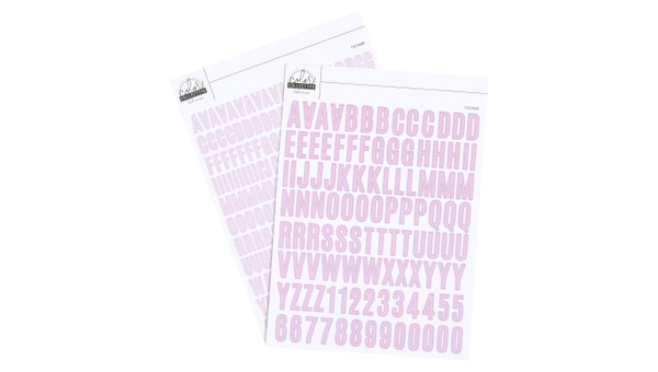 Color Collective 5×7 Cardstock Alphabet Sticker - Pinkity, 1 of 1