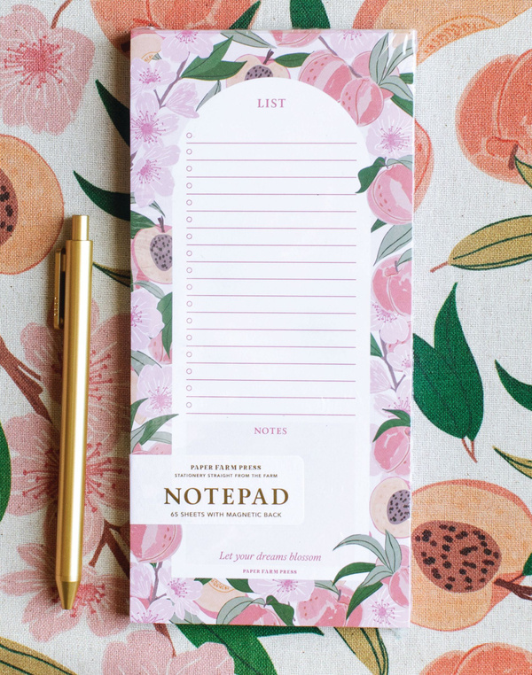Peach Blossom Notepad, 2 of 3