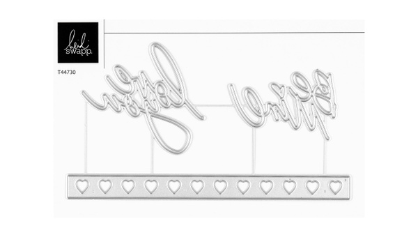 Metal Die Set - Mini Words & Confetti, 1 of 2