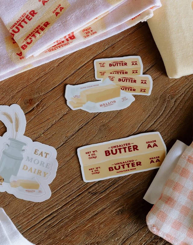 Butter Decal Sticker, 1 of 3