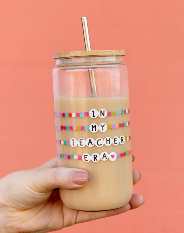 In My Teacher Era Glass Can, 1 of 2