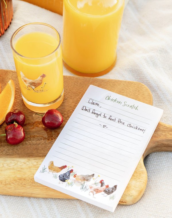 Chicken Scratch 4×6 Lined Notepad, 2 of 3