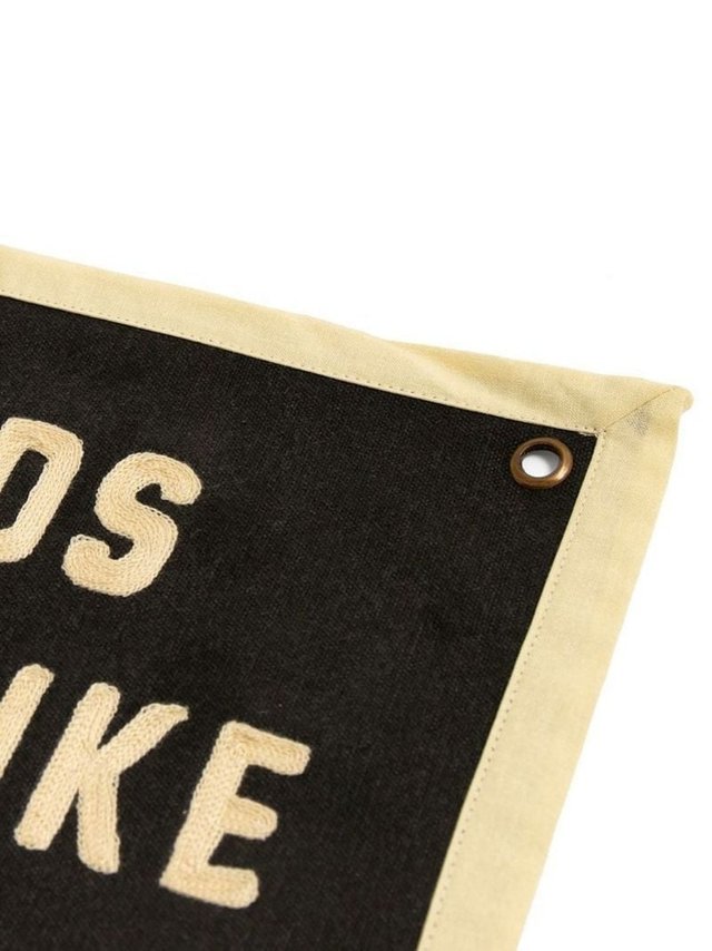 Great Minds Overthink Alike Canvas Banner, 2 of 2