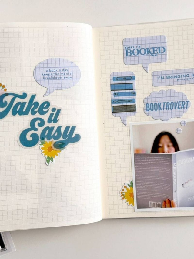 Stamp Set : 4×6 Booktrovert by Goldenwood Co, 3 of 3