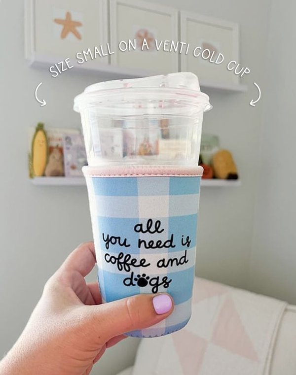 Coffee & Dogs Drink Sleeve, 2 of 4