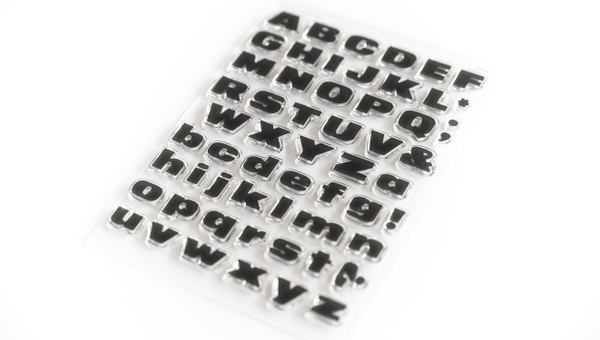 Alphas Are Awesome #36 6×8 Stamp Set, 2 of 2