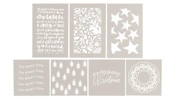 A Very Merry Christmas Silkscreen Pack, 1 of 3