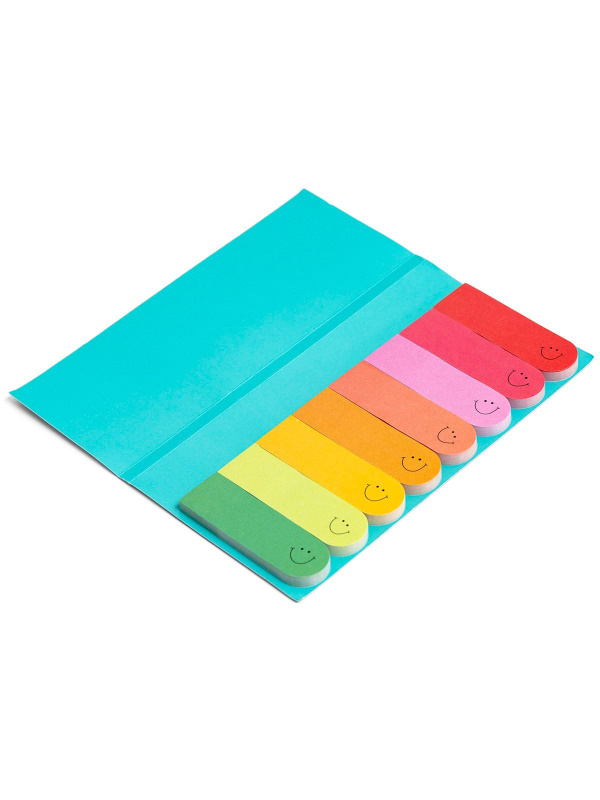 Happy Smiley Face Sticky Note Tabs, 2 of 5