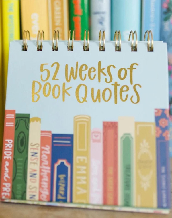 52 Weeks of Book Quotes - Desk Flip Calendar, 4 of 7