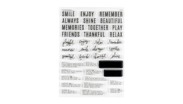 Stamp Set : 6×8 Phrase Builder, 1 of 7