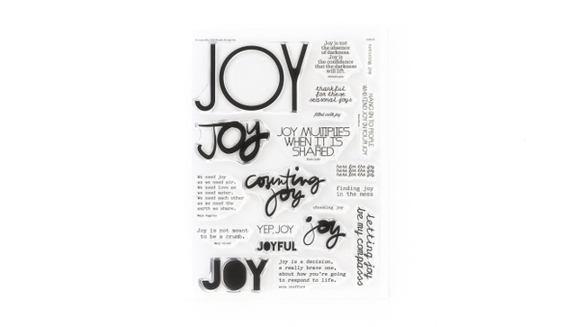 Joy 6×8 Stamp Set, 1 of 5