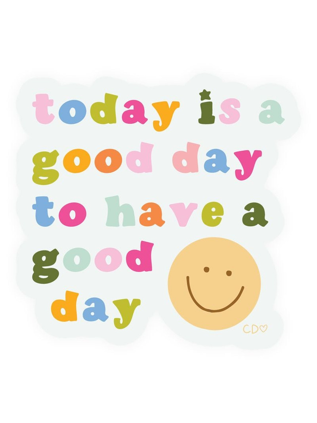 Today Is A Good Day Decal Sticker, 1 of 1