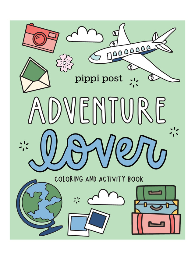 Adventure Lover Travel Coloring & Activity Book, 1 of 8