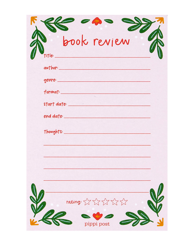 Book Review Notepad, 6 of 7